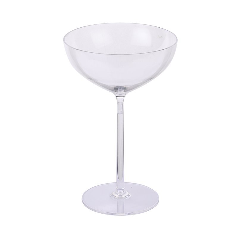 Plastic Champagne Coupe Glasses 270ml
